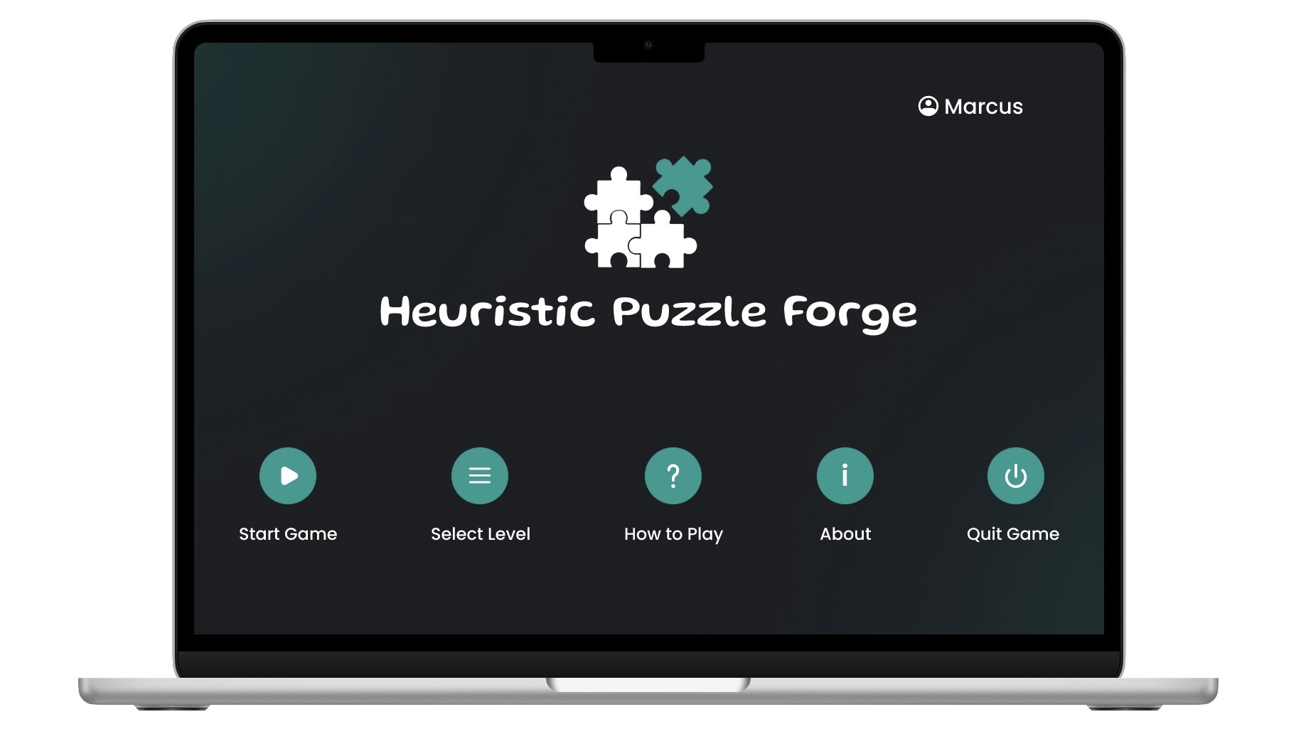 Heuristic Puzzle Forge(UI Design) thumbnail